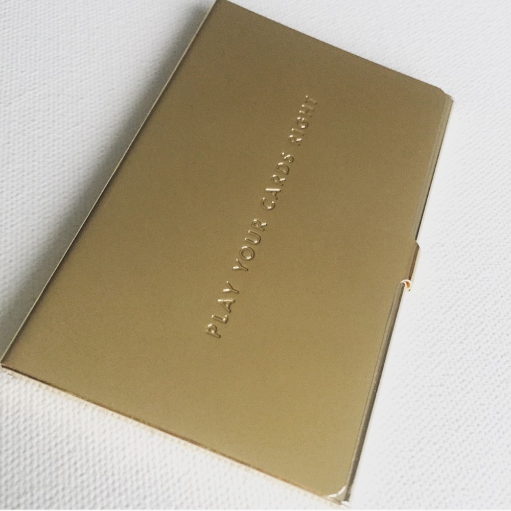 New Kate Spade “Play Your Cards Right” Card Holder - Picture 2 of 6